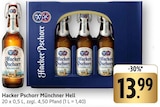 Münchner Hell im Angebot bei E center in Homburg Münchner Hell Angebote von Hacker Pschorr bei E center Homburg für 13,99 €
