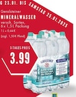 Aktuelles Mineralwasser Angebot bei E center in Gelsenkirchen ab 3,99 €