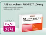 ASS-ratiopharm PROTECT 100 mg bei mea - meine apotheke im Prospekt "" für 4,50 €