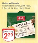 Aktuelles Kaffeepads Auslese Klassisch Angebot bei GLOBUS in Wiesbaden ab 2,29 €