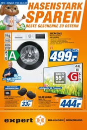 Fernseher im expert Prospekt in Dillingen Aktueller expert Prospekt mit Fernseher, "Top Angebote", Seite 1