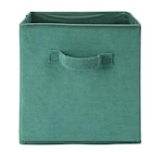 Panière de rangement pliable tissu côtelé marron 27x27xH27cm à Gifi dans Fontenay-en-Parisis