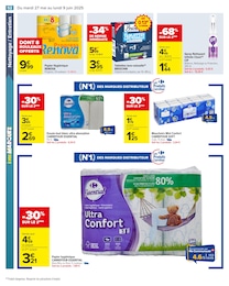 Offre Hygiène dans le catalogue Carrefour du moment à la page 54