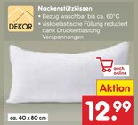 Nackenstützkissen Angebote von DEKOR bei Netto Marken-Discount Aschaffenburg für 12,99 €