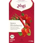 Früchtetee, Spicy Strawberry mit Erdbeere, Hibiskus & Chili (17 Beutel) im Angebot bei dm-drogerie markt in Dortmund Früchtetee, Spicy Strawberry mit Erdbeere, Hibiskus & Chili (17 Beutel) Angebote von Yogi bei dm-drogerie markt Dortmund für 3,25 €