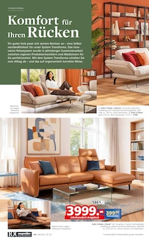 Couch im Segmüller Prospekt "100 Jahre Segmüller Werkstätten" mit 20 Seiten (Wiesbaden)