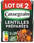 Lentilles préparées - CASSEGRAIN en promo chez Intermarché Express Lentilles préparées - CASSEGRAIN dans le catalogue Intermarché Express