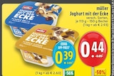 Joghurt mit der Ecke Schoko Balls Angebote von müller bei EDEKA Leverkusen für 0,39 €