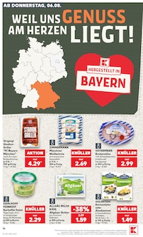 Butter im aktuellen Kaufland Prospekt (Ingolstadt) Butter im Kaufland Prospekt "Hier bin ich richtig" mit 56 Seiten (Ingolstadt)