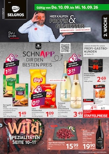 Selgros Prospekt HIER KAUFEN PROFIS & GENIESSER mit 28 Seiten