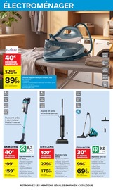 Promos Aspirateur Balai dans le catalogue "Carrefour" de Carrefour Aspirateur Balai en promo dans le catalogue Carrefour à la page 62