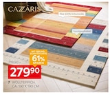 Cazaris Wollteppich „Eden“ für 99,99 € bei XXXLutz Möbelhäuser im Angebot Cazaris Wollteppich „Eden“ im aktuellen XXXLutz Möbelhäuser Prospekt