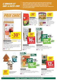 Catalogue Gamm vert de la semaine 43, "DES PROMOS AU POIL", page 2, 21/10/2026 - 31/10/2026 Prospectus Gamm vert en cours, "DES PROMOS AU POIL", page 2 sur 4