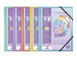 Promo Chemise personnalisable à rabats Kreacover Pastel - A4 à 2,00 € dans le catalogue Bureau Vallée à Thénac