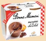 Mousse au chocolat en offre découverte - BONNE MAMAN - Intermarché Mousse au chocolat en offre découverte - BONNE MAMAN à 0,98 € dans le catalogue Intermarché