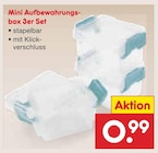 Mini Aufbewahrungsbox 3er Set im Angebot bei Netto Marken-Discount in Reutlingen Mini Aufbewahrungsbox 3er Set Angebote bei Netto Marken-Discount Reutlingen für 0,99 €