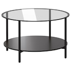 Couchtisch schwarzbraun/Glas im Angebot bei IKEA in Herten Couchtisch schwarzbraun/Glas Angebote von VITTSJÖ bei IKEA Herten für 62,99 €