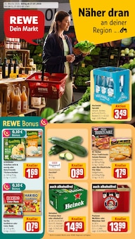 REWE Blieskastel Prospekt der aktuellen Woche, gültig von 27.07.2026 bis 01.08.2026 Aktueller REWE Blieskastel Prospekt "Dein Markt" mit 32 Seiten