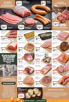 Fleisch im GLOBUS Prospekt "Aktuelle Angebote" mit 28 Seiten (Bochum)