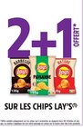 Intermarché Senlis - Promo 2+1 offert sur les chips lay's Promo 2+1 offert sur les chips lay's à dans le catalogue Intermarché à Senlis