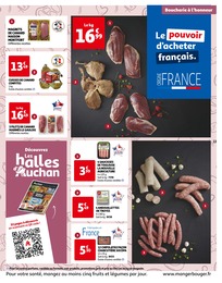Offre Saucisse de toulouse dans le catalogue Auchan Hypermarché du moment à la page 13