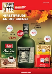 Travel FREE Prospekt für Neukirchen: "HERBSTFREUDE AN DER GRENZE", 8 Seiten, 04.11.2024 - 14.11.2024