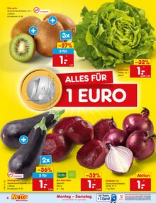 Kiwi im aktuellen Netto Marken-Discount Prospekt (Nürnberg) Kiwi im Netto Marken-Discount Prospekt "Aktuelle Angebote" mit 62 Seiten (Nürnberg)
