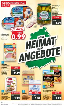 Margarine im Kaufland Prospekt "Hier bin ich richtig" mit 54 Seiten (Dresden)