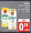 Lübzer bei EDEKA im Dömitz Prospekt für 0,59 €