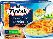 Canard - Tipiak dans le catalogue Monoprix Plat cuisiné surgelé brandade de morue Parmentier - Tipiak à 3,00 € en promo chez Monoprix