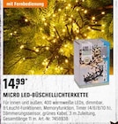 MICRO LED-BÜSCHELLICHTERKETTE Angebote bei OBI Schwerte für 14,99 €