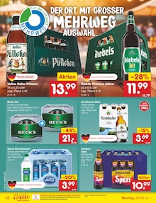 Bier im Netto Marken-Discount Prospekt "Aktuelle Angebote" mit 65 Seiten (Schwerte (Hansestadt an der Ruhr))