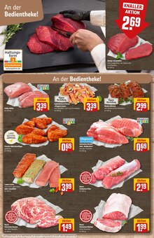 Rindfleisch im aktuellen REWE Prospekt (Braunschweig) Rindfleisch im REWE Prospekt "Dein Markt" mit 36 Seiten (Braunschweig)