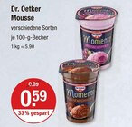 Mousse im V-Markt Prospekt Mousse von Dr. Oetker im aktuellen V-Markt Prospekt für 0,59 €