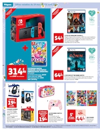 Offre Console Nintendo dans le catalogue Auchan Hypermarché du moment à la page 22