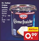 Crème fraîche Angebote von Dr. Oetker bei Netto Marken-Discount Lemgo für 0,99 €