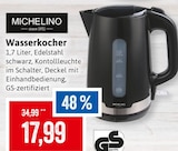 Wasserkocher Angebote von MICHELINO bei Kaufhaus Stolz Neumünster für 17,99 €