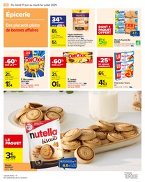 Prix et réduction Biscuit Bio dans le prospectus Carrefour en cours Offre Biscuit Bio dans le catalogue Carrefour du moment à la page 58