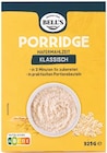 Porridge Hafermahlzeit von Bell's für 1,29 € bei Netto mit dem Scottie im Angebot Porridge Hafermahlzeit von Bell's im aktuellen Netto mit dem Scottie Prospekt