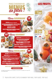 Catalogue Supermarchés Match à Vred cette semaine, valable du 09/12/2025 au 27/12/2025 Prospectus Supermarchés Match à Vred, "FÊTES par nos pros", 48 pages de promos valables du 09/12/2025 au 27/12/2025