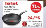 Wok-Pfanne Perfect Touch im Angebot bei EDEKA in Freiberg Wok-Pfanne Perfect Touch Angebote von Tefal bei EDEKA Freiberg für 24,99 €