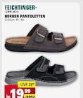 Herren Pantoletten im Angebot bei Marktkauf in Fellbach Herren Pantoletten Angebote von Feichtinger bei Marktkauf Fellbach für 19,99 €