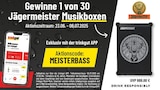 Musikboxen im Angebot bei Trinkgut in Neuwied Musikboxen Angebote von Jägermeister bei Trinkgut Neuwied für 999,00 €
