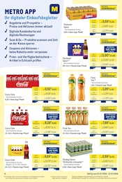 Coca Cola im METRO Prospekt in Celle Aktueller METRO Prospekt mit Coca Cola, "Monatsmenü + Gewinnspiel", Seite 8