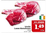 Irische Lamm-Hinterhaxen Angebote von Irland bei Marktkauf Görlitz für 1,49 €