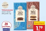 Aktuelles Tafelschokolade Angebot bei Netto Marken-Discount in Pforzheim ab 1,79 €