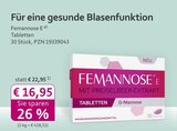 Femannose E bei mea - meine apotheke im Prospekt "" für 16,95 €