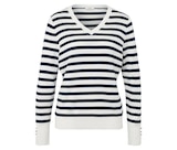 Feinstrickpullover, dunkelblau-weiß gestreift bei Tchibo im Bad Dürrheim Prospekt für 19,99 €