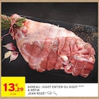 Intermarché Express Villefranche-sur-Mer - Promo Agneau : gigot entier ou gigot à rôtir Promo Agneau : gigot entier ou gigot à rôtir à 13,29 € dans le catalogue Intermarché Express à Villefranche-sur-Mer