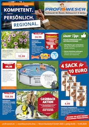 Aktueller PROFI Wesch Baumarkt Prospekt in Krauthausen und Umgebung, "KOMPETENT. PERSÖNLICH. REGIONAL." mit 8 Seiten, 03.05.2025 - 16.05.2025